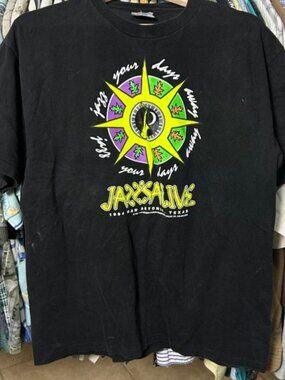 Vintage 1994 Jazz Festival Tee - Retro San Antonio Music Graphic Black T-shirt